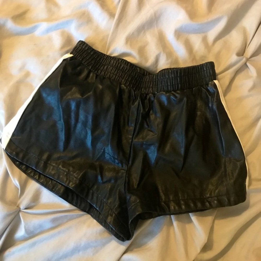 Leather Shorts